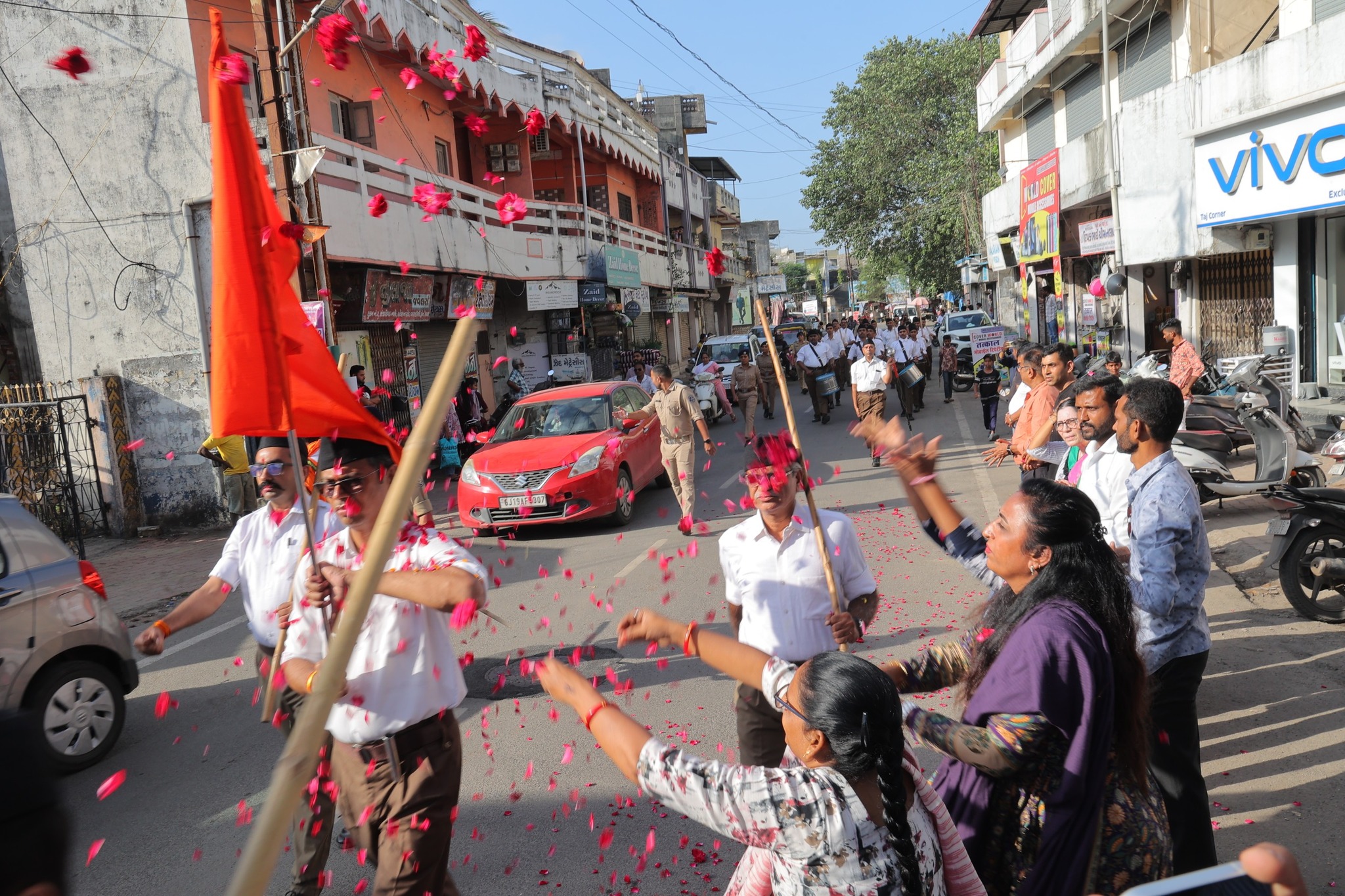 તા.૦૨-૧૦-૨૦૨૫ ના રોજ બારડોલી નગર ખાતે રાષ્ટ્રીય સ્વયં સેવક સંઘ શતાબ્દી વર્ષનો વિજયાદશમી ઉત્સવ ઉજવવામાં આવ્યો.